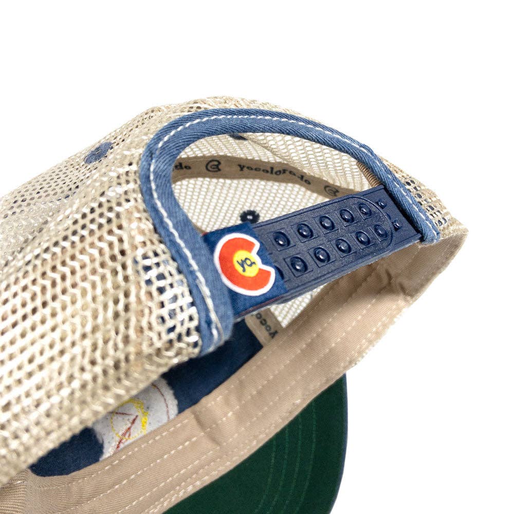 Kids' Vintage Denim C Trucker Hat - view 5