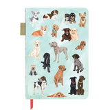 Furry Friends dogs lay flat lined journal, view 3 of 3