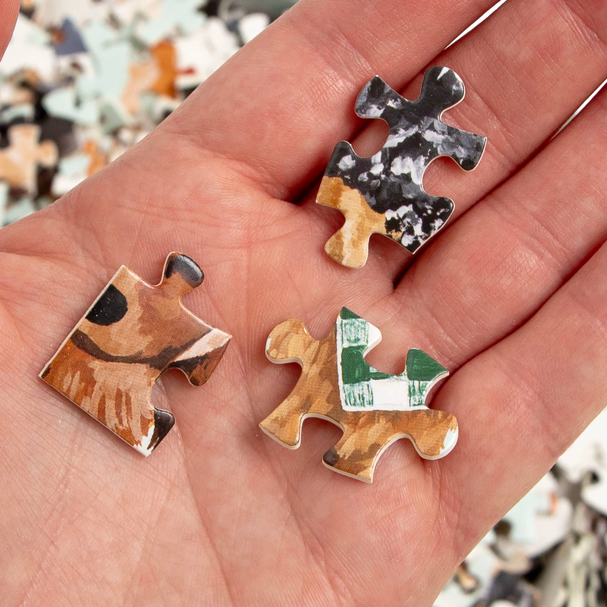 Furry Friends 1,000 piece dog breeds jigsaw puzzle, view 6 of 8