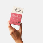 Big Heart Tea Blushing organic hibiscus tea box, 10 tea bags
