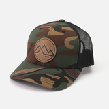 Range Mountain Hat | Leather Patch Trucker Hat