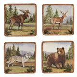 Mountain Summit Fall Canapé Plate, 6" (Assorted)