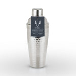 Viski Irving Hammered Stainless Steel Cocktail Shaker