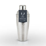 Viski Irving Hammered Stainless Steel Cocktail Shaker