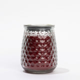 Greenleaf Merry Memories Signature Candle in hobnail glass jar