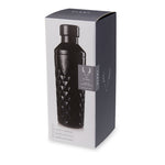 Viski Paragon Stainless Steel Cocktail Shaker, Obsidian
