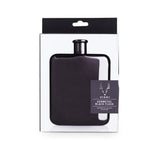 Viski Gunmetal Stainless Steel Hip Flask