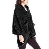 The Coziest Blanket Wrap Black
