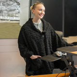 The Coziest Blanket Wrap Black