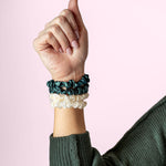 Crush Pretty Festive Holiday Satin Scrunchies