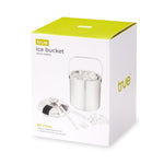 True Double-Wall Stainless Steel Ice Bucket with Tongs