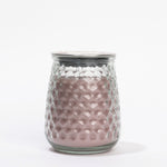 Greenleaf Lavender Signature Candle in hobnail glass jar