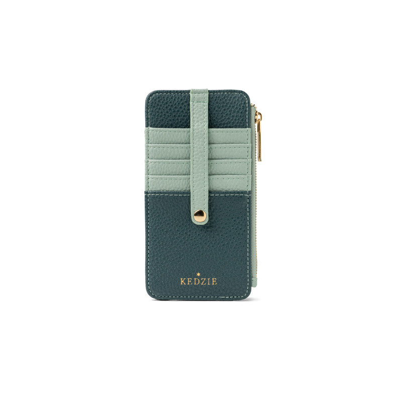 Kedzie Essentials Only Zippered Wallet - Teal