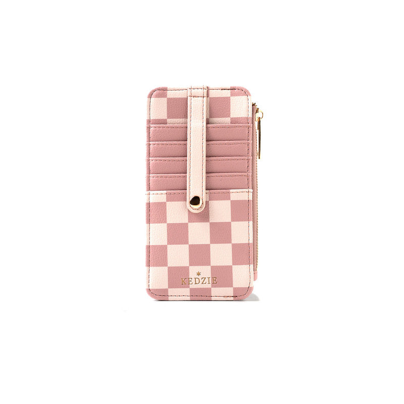 Kedzie Essentials Only Zippered Wallet - Check Please
