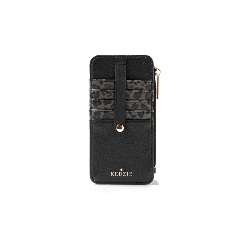 Kedzie Essentials Only Zippered Wallet - Wild Card
