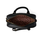Kedzie Gia Crossbody - Black, worn crossbody