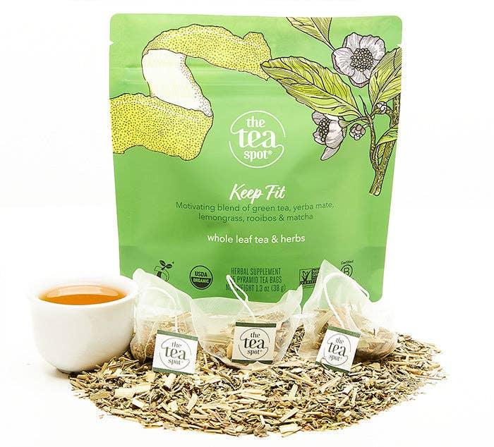 Keep Fit, Organic Green Tea - 15 sachets each - 39 North CO 