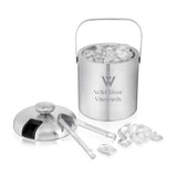 True Double-Wall Stainless Steel Ice Bucket with Tongs