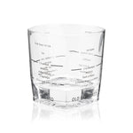 True Recipe Rocks Glasses with Cocktail Recipes
