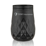 Viski Paragon Wine Tumbler, Obsidian, 12 oz