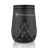 Viski Paragon Wine Tumbler, Obsidian, 12 oz