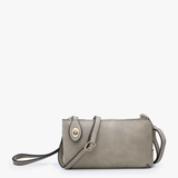 Kendall Crossbody Wristlet - Lt. Khaki