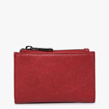 Zara RFID-Blocking Wallet – Berry Compact Vegan Leather Card Holder & Organizer