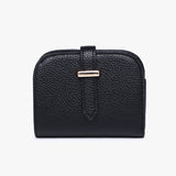Magnolia RFID Bifold Wallet in Black vegan leather