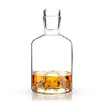 Mountain Themed Crystal Liquor Decanter - 39 North CO 