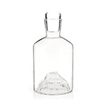 Mountain Themed Crystal Liquor Decanter - 39 North CO 