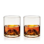 Mountain Themed Crystal Tumblers - 39 North CO 