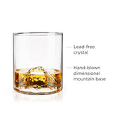 Mountain Themed Crystal Tumblers - 39 North CO 