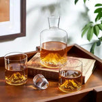 Mountain Themed Crystal Tumblers - 39 North CO 