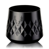 Viski Paragon Whiskey Taster in Obsidian, insulated stainless steel rocks glass