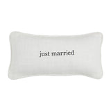 Just Married Mini Pillow