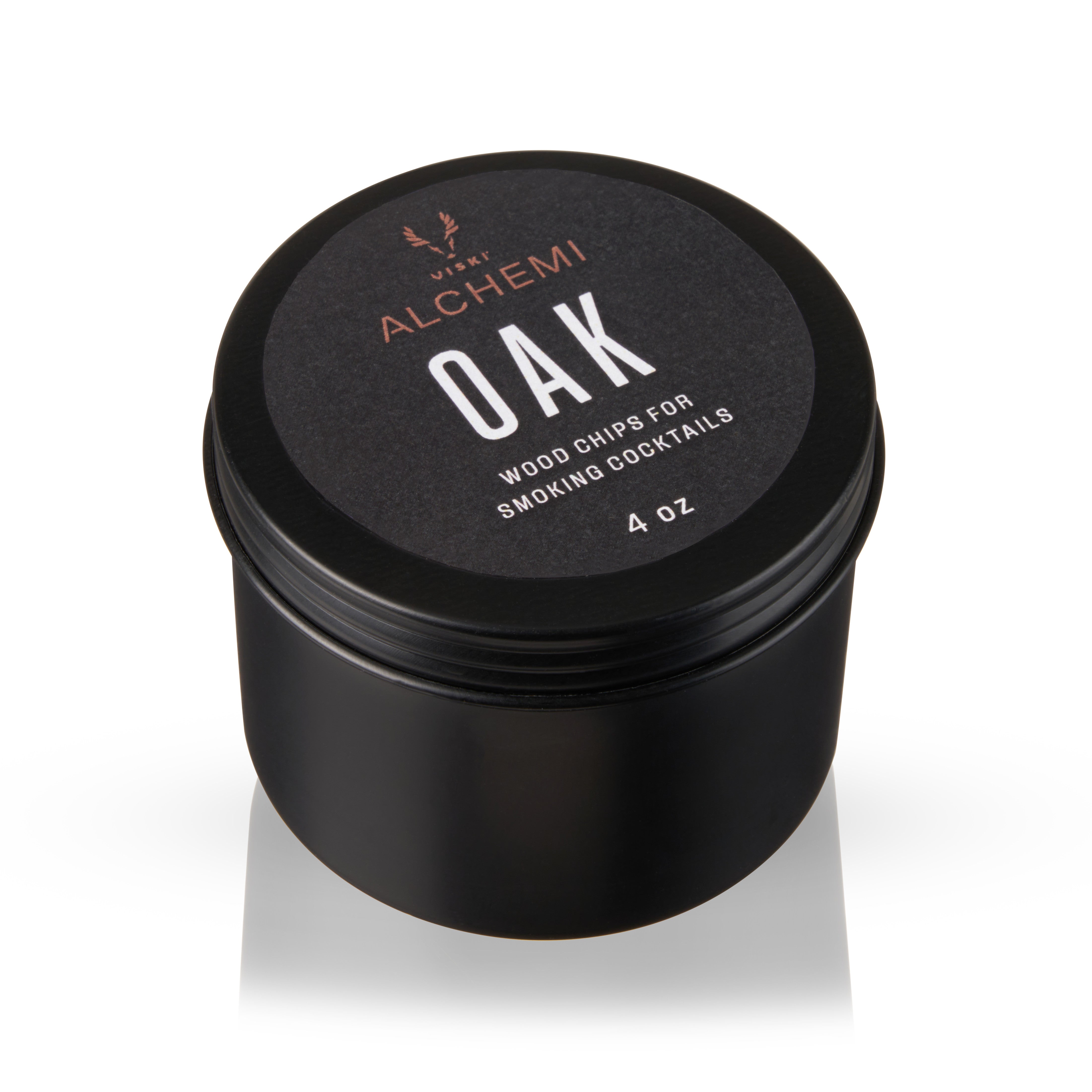Viski Alchemi Oak Chip Refills for Cocktail Smoker Kits, 4 oz