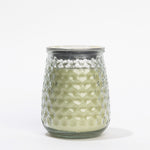 Greenleaf Willow & Sage Signature Candle in hobnail glass jar