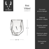 Aerating Whiskey Taster Glass