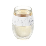 HOST Wine FREEZE Cooling Cup in Marble