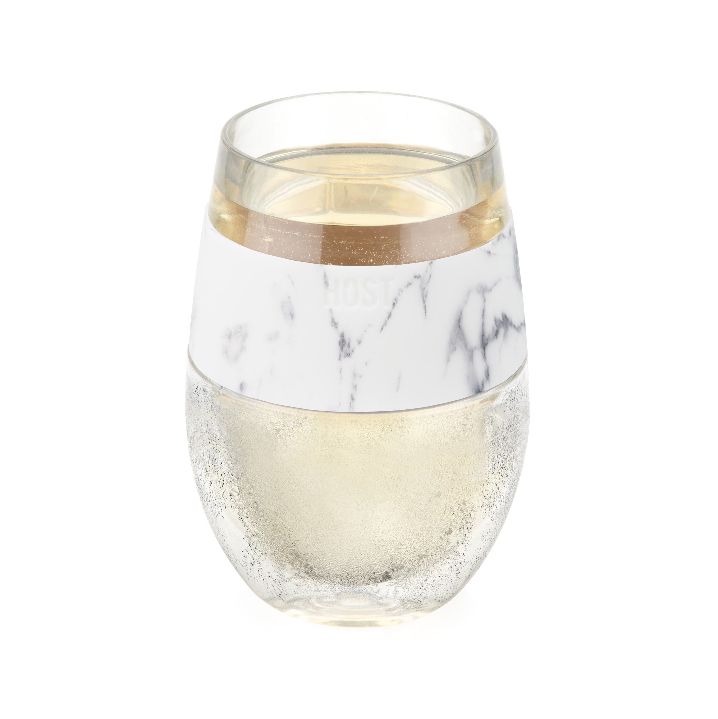 HOST Wine FREEZE Cooling Cup in Marble