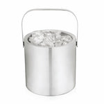 True Double-Wall Stainless Steel Ice Bucket with Tongs