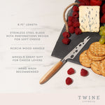 Twine Soft Cheese Knife lifestyle shot