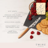 Twine Soft Cheese Knife lifestyle shot