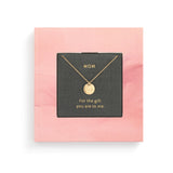 Book and Necklace - Mom