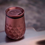Viski Paragon Wine Tumbler, Rose, 12 oz