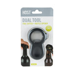 HOST Dual Tool, Magnetic Foil Cutter & Bottle Opener