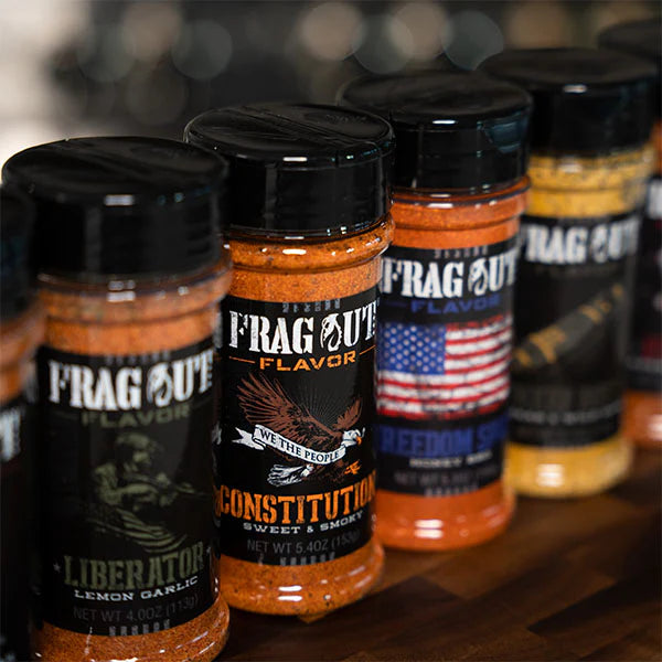 Frag Out Flavor seasoning blends made with quality ingredients
