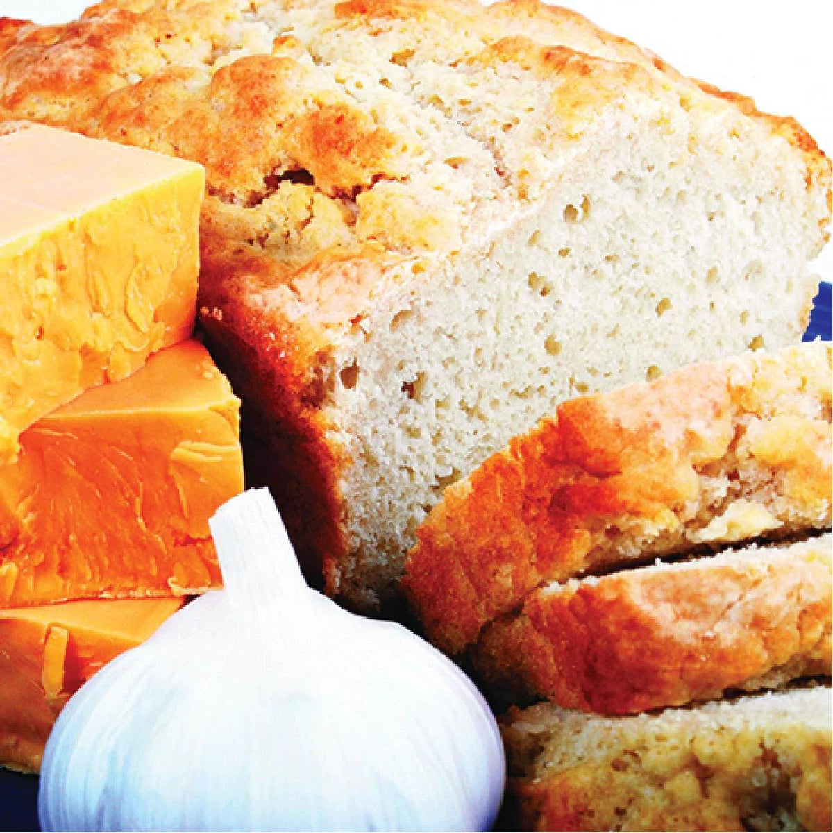 Quick bread Garlic and cheese beer bread - 39 North CO 
