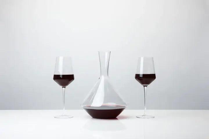 Raye™ Angled Crystal Decanter & Wine Glasses Set - 39 North CO 