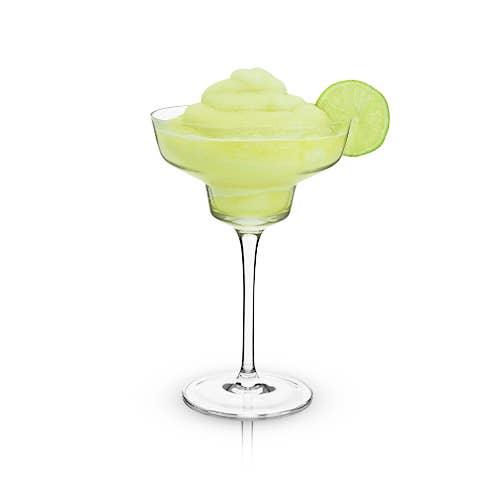 Raye™ Angled Crystal Margarita Glasses - 39 North CO 